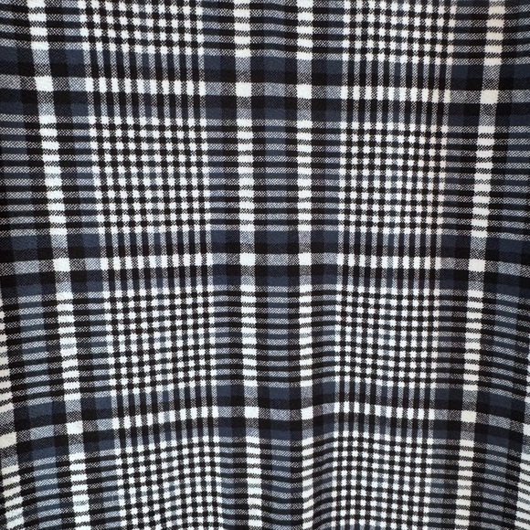 SHEIN Curve Black White Plaid Open Front Cardigan Duster 4XL - Picture 5 of 11